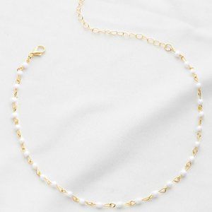 Beaded and Gold Delicate Choker or Bundle 3/$30
